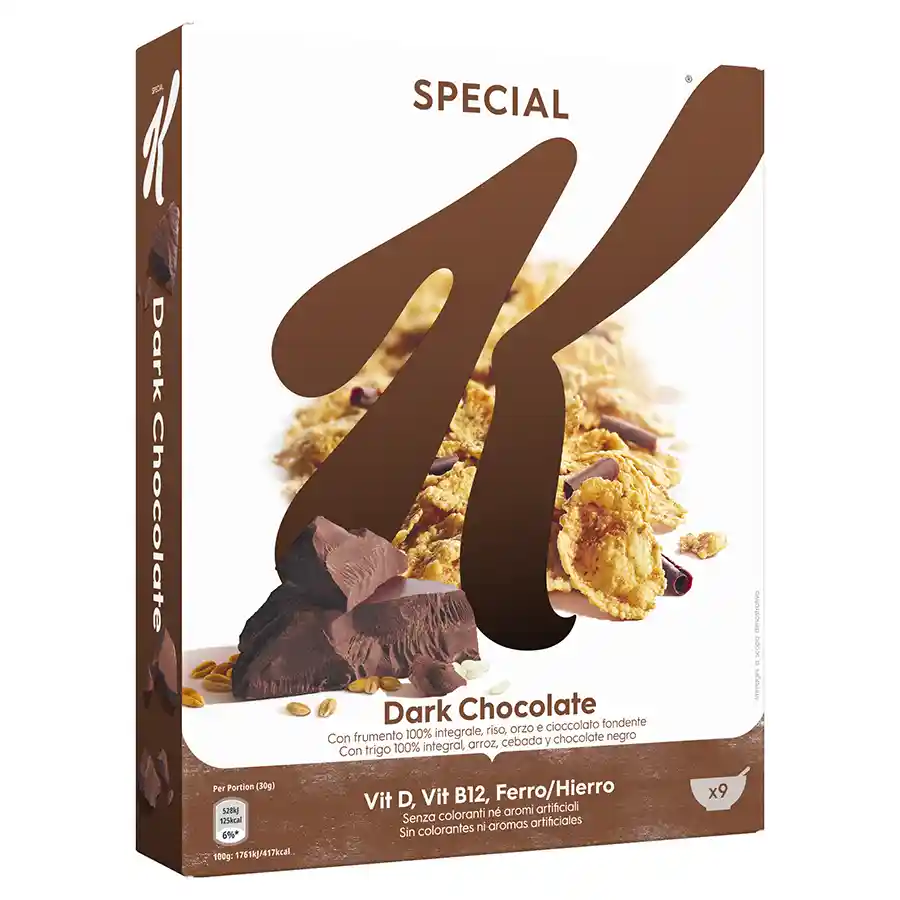 Kellogg's Special K Δημητριακά Με Μαύρη Σοκολάτα 290γρ.