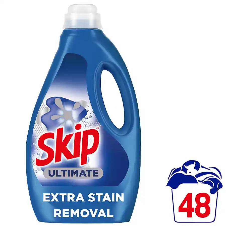 Skip Ultimate Υγρό Απορρυπαντικό Πλυντηρίου Ρούχων Extra Stain Removal 48mez. 2.16lt.