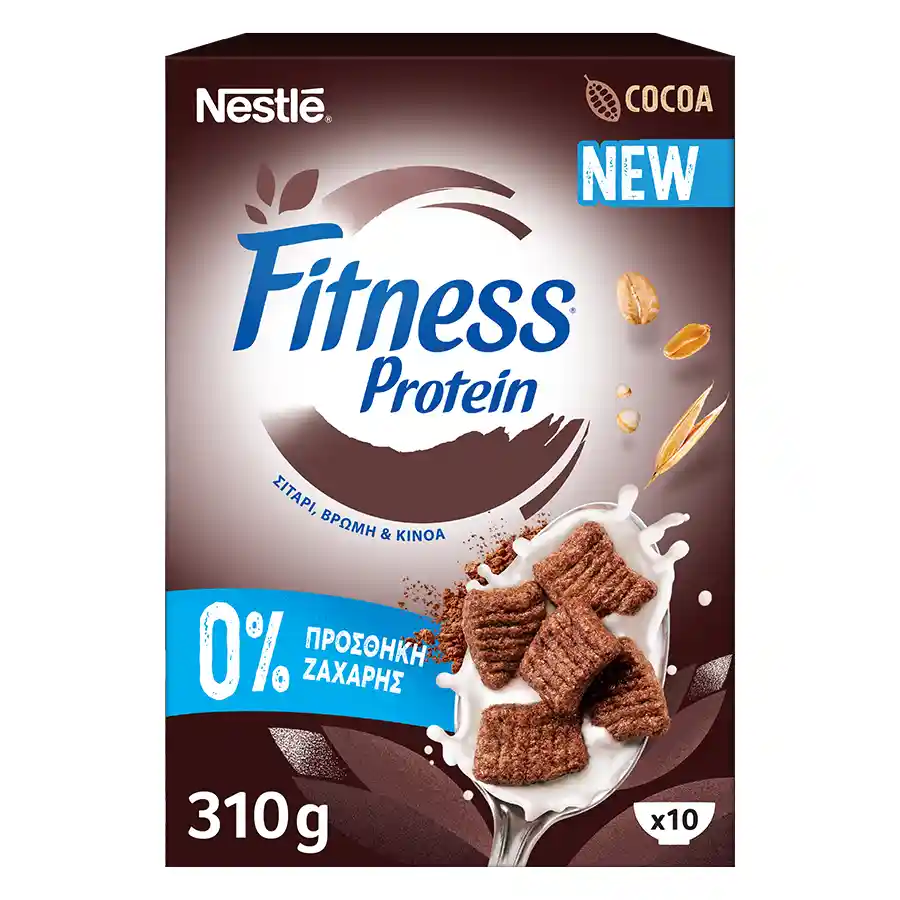 Nestle Fitness Δημητριακά Protein Cocoa 310γρ.