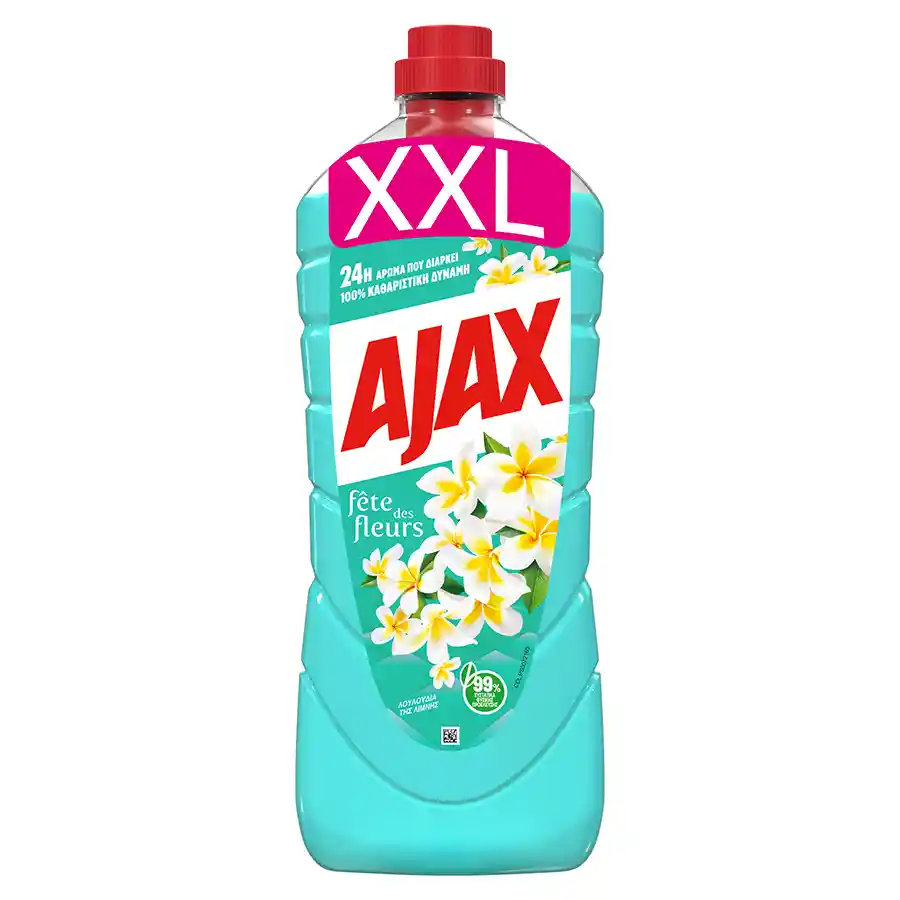 Ajax Υγρό Καθαριστικό Λουλούδια Της Λίμνης 1,5lt.