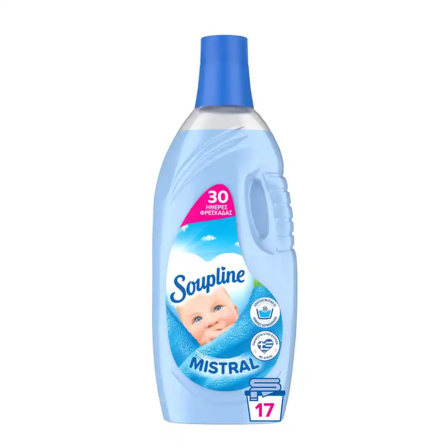 Soupline Μαλακτικό Ρούχων Mistral 17mez. 1,4lt.