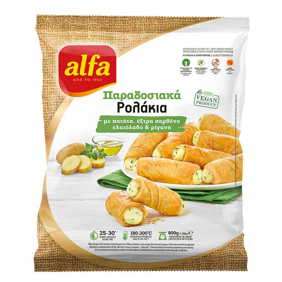 Alfa Ρολά Πατάτα Μίνι 800γρ.