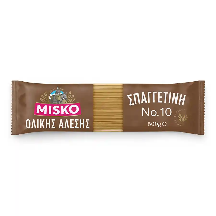 Misko Σπαγγετίνη Ολικής Άλεσης Νo10  500γρ.