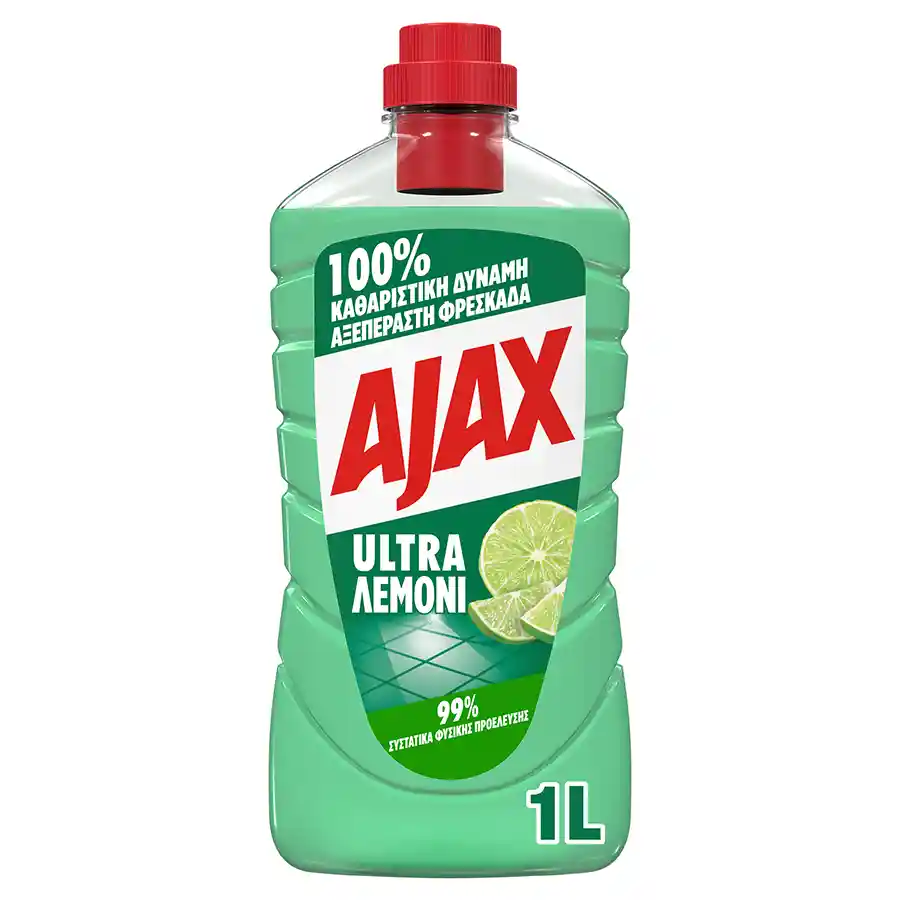 Ajax Ultra 7 Υγρό Καθαριστικό Λεμόνι 1lt.
