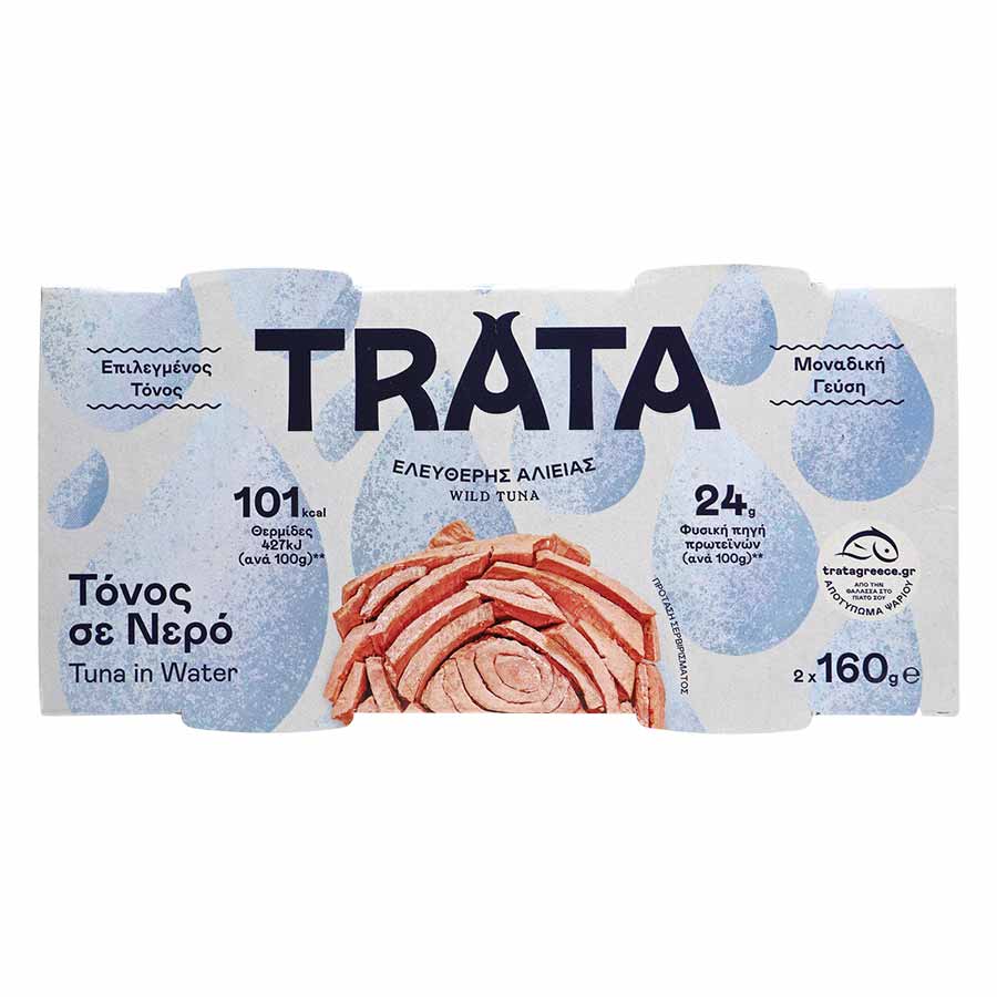 Trata Τόνος Σε Νερό 2x160γρ.