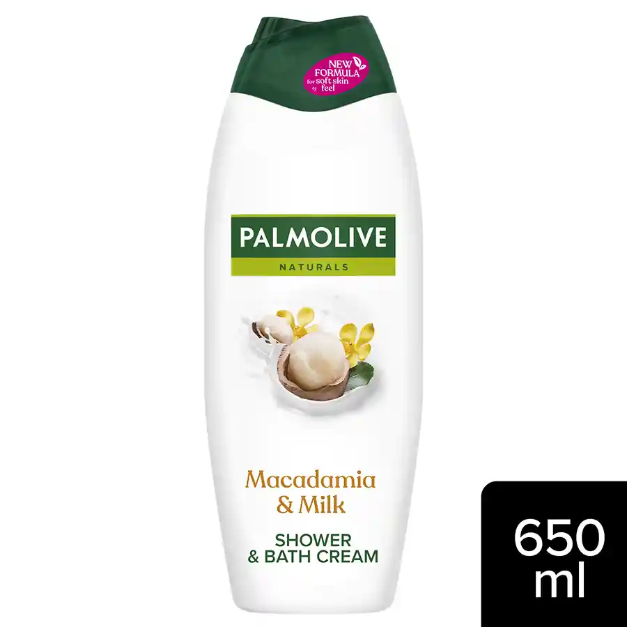 Palmolive Naturals Αφρόλουτρο Macadamia & Milk 650ml.