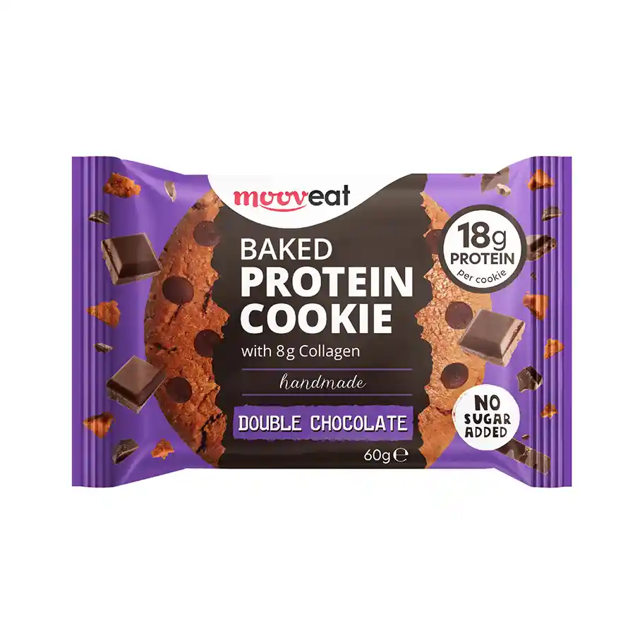 Mooveat Cookie Double Chocolate 30% Πρωτεΐνη 60γρ.