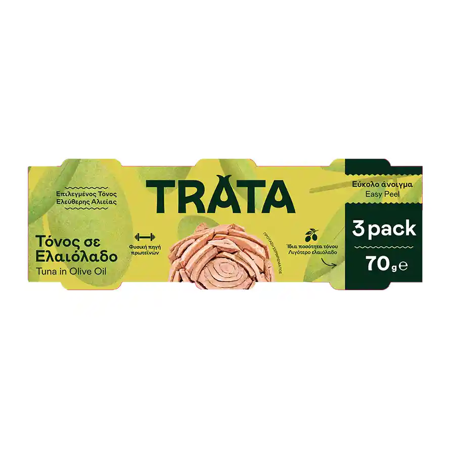 Trata Τόνος Σε Ελαιόλαδο 3x70γρ.
