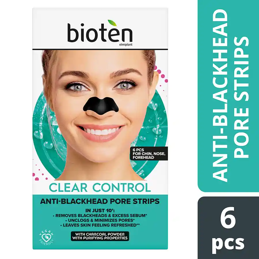Bioten Clear Control Anti Pore Strips 6τεμ.