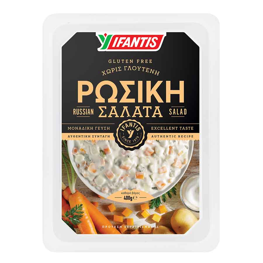 Ifantis Σαλάτα Ρώσικη Χωρίς Γλουτένη 400γρ.