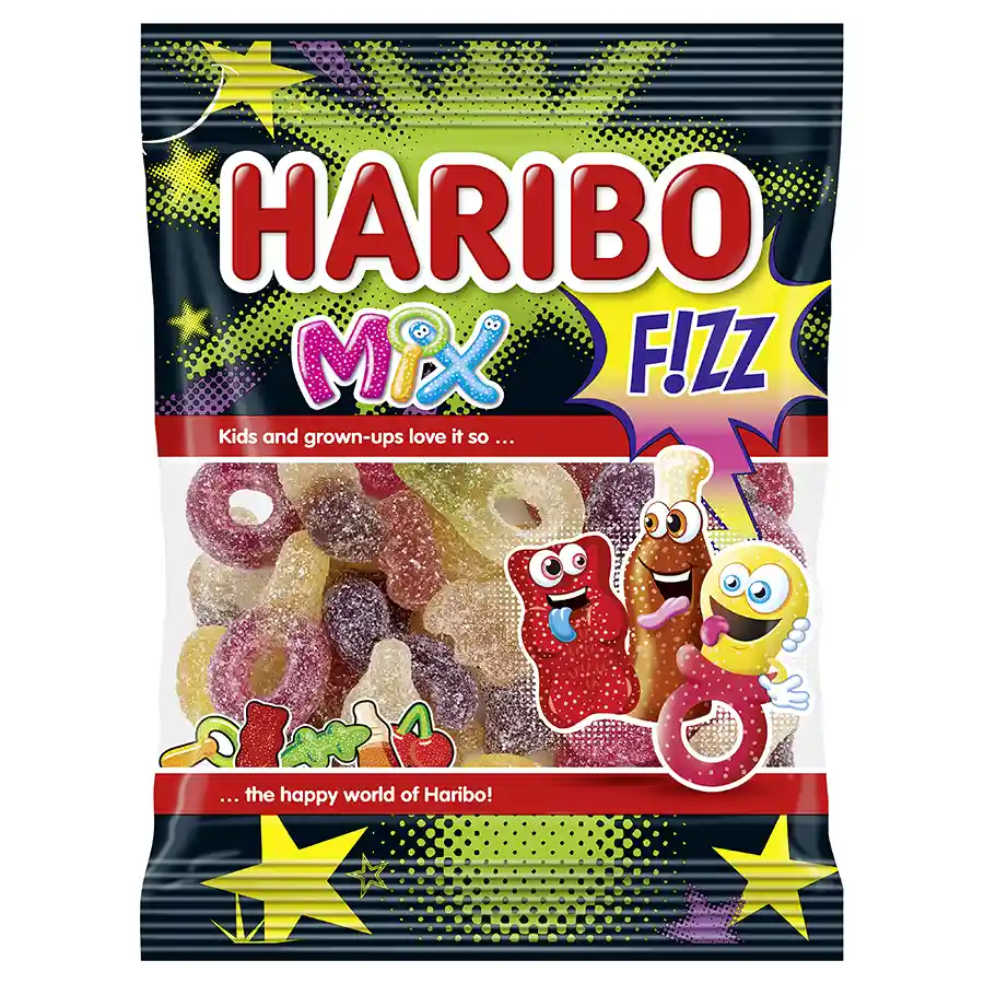Haribo Ζελεδάκια Mix Fizz 100γρ.