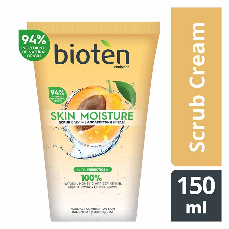 Bioten Skin Moisture Απολεπιστική Κρέμα Με Πρεβιοτικά Για Κανονική/Μικτή Επιδερμίδα 150ml.