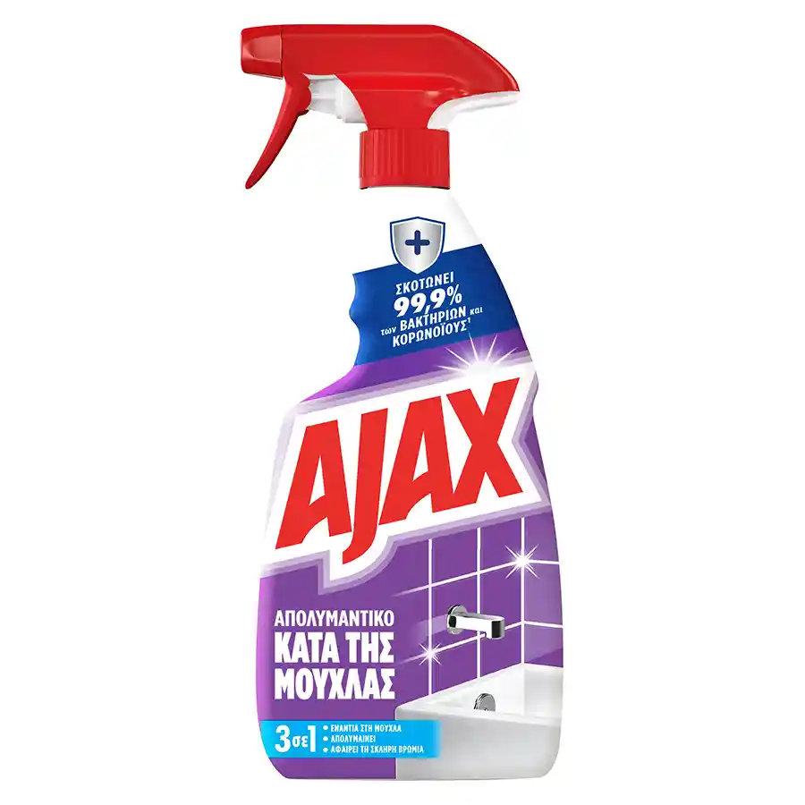 Ajax Απολυμαντικό Καθαριστικό Επιφανειών Κατά Της Μούχλας 500ml.
