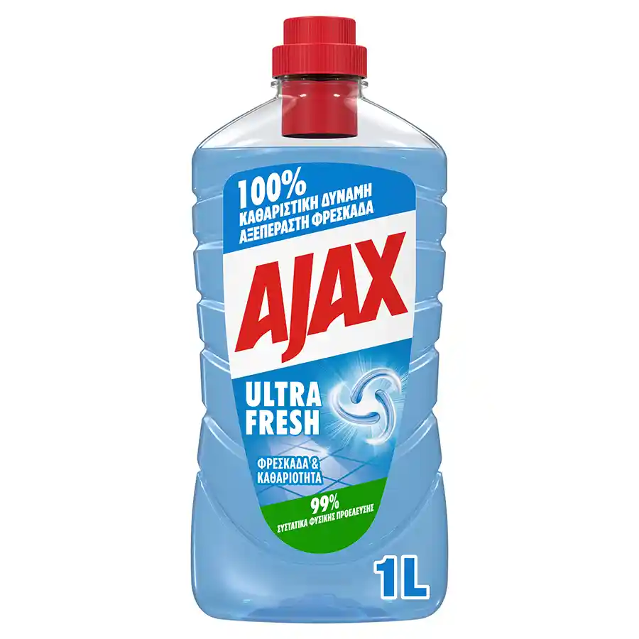 Ajax Ultra 7 Υγρό Καθαριστικό Blue Fresh 1lt.