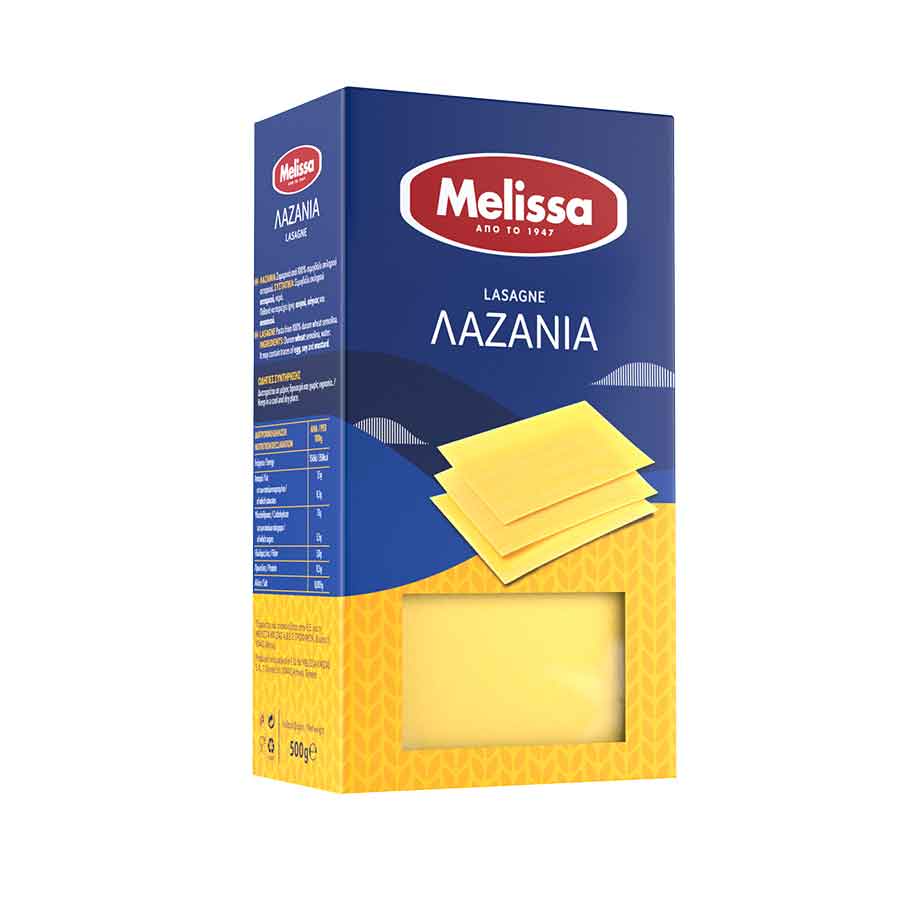 Melissa Λαζάνια 500γρ.