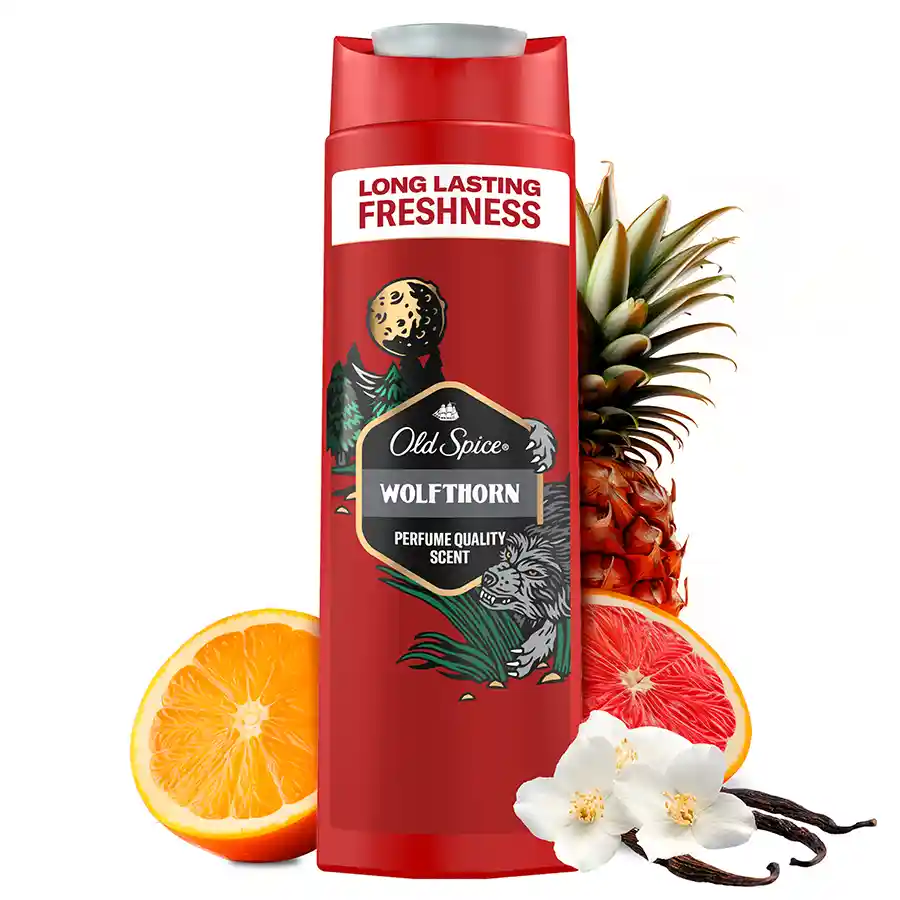 Old Spice Wolfthorn Αφρόλουτρο 400ml.