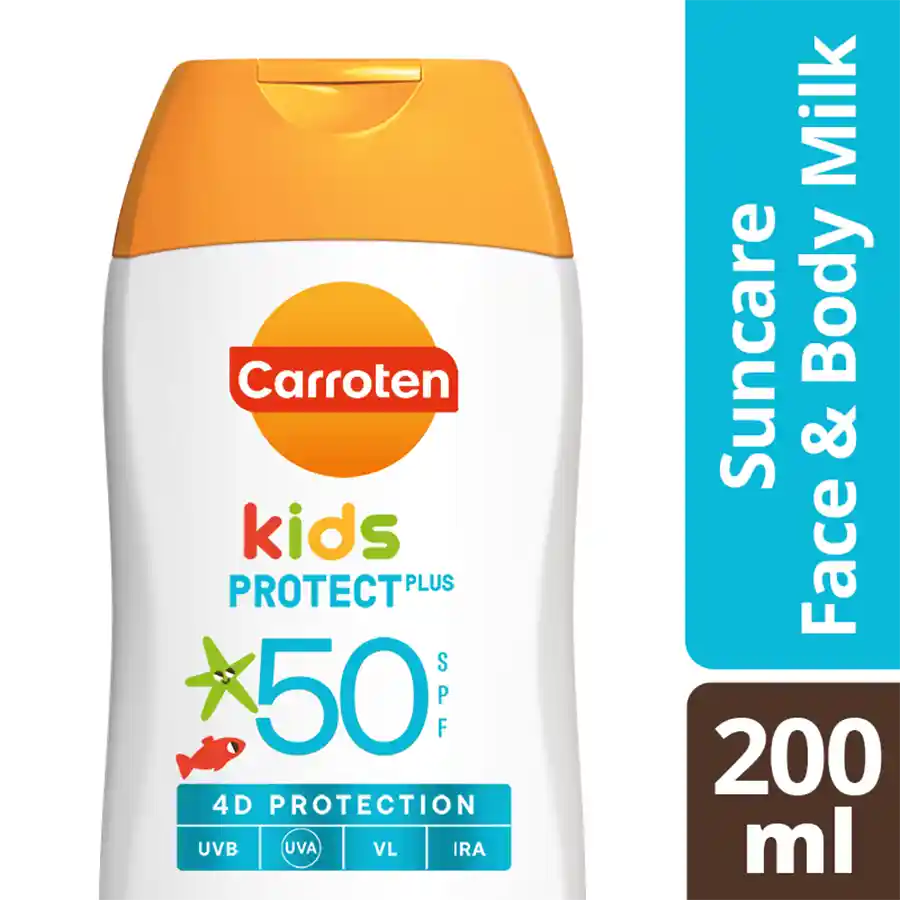 Carroten Kids Αντηλιακό Γαλάκτωμα Protection Plus SPF50 200ml.