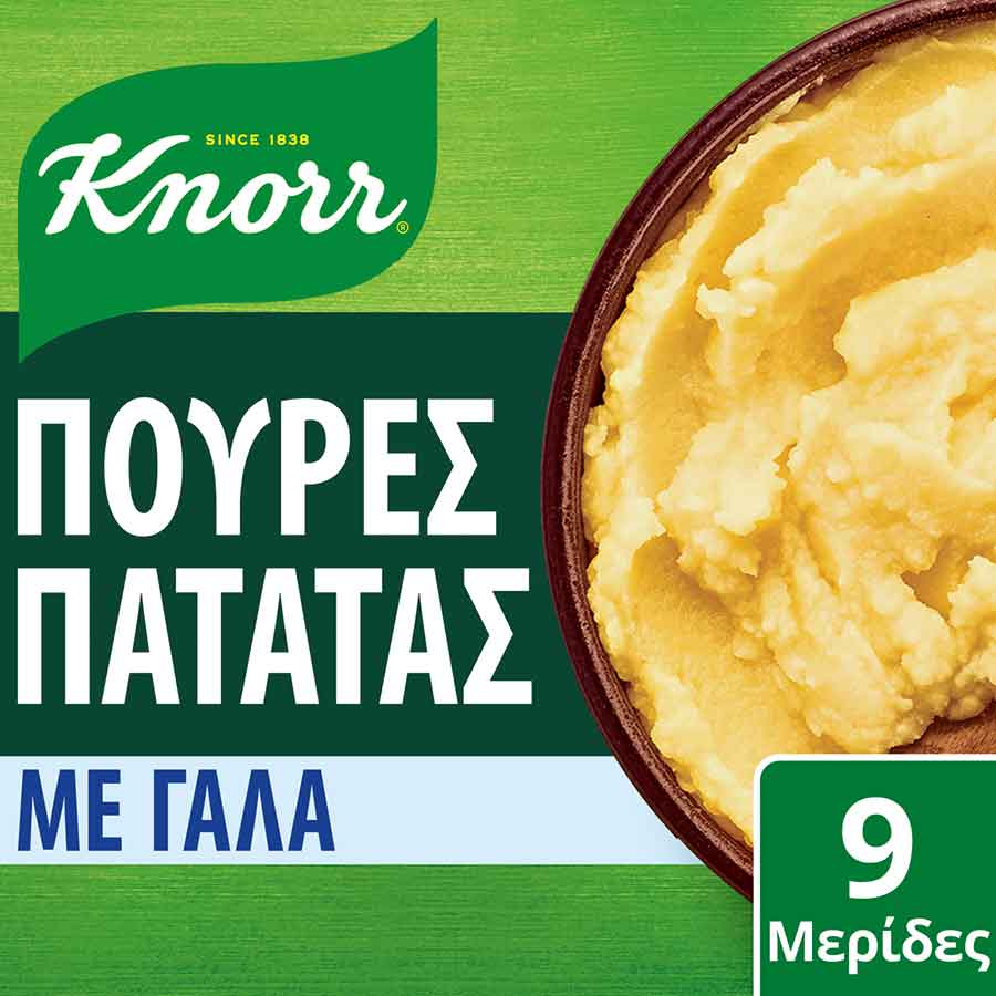 Knorr Πουρές Πατάτας Με Γάλα 291γρ.