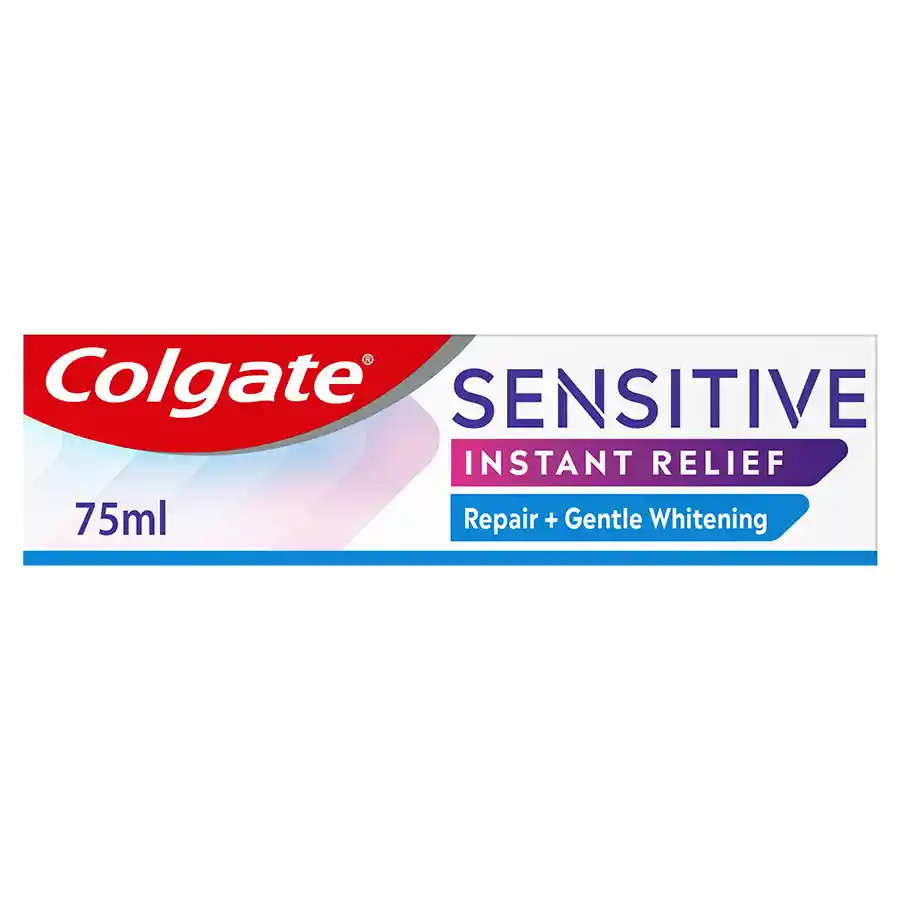 Colgate Sensitive Οδοντόκρεμα Instant Relief Whitening 75ml.