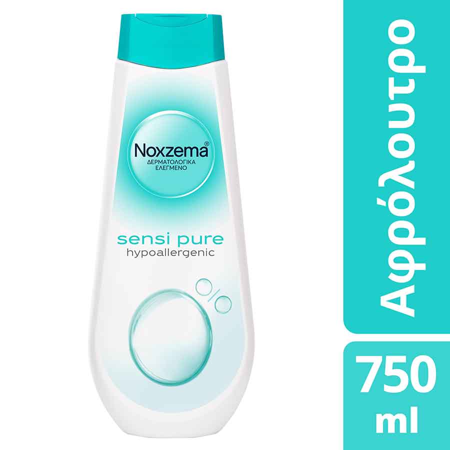 Noxzema Αφρόλουτρο Pure 0% 750ml.
