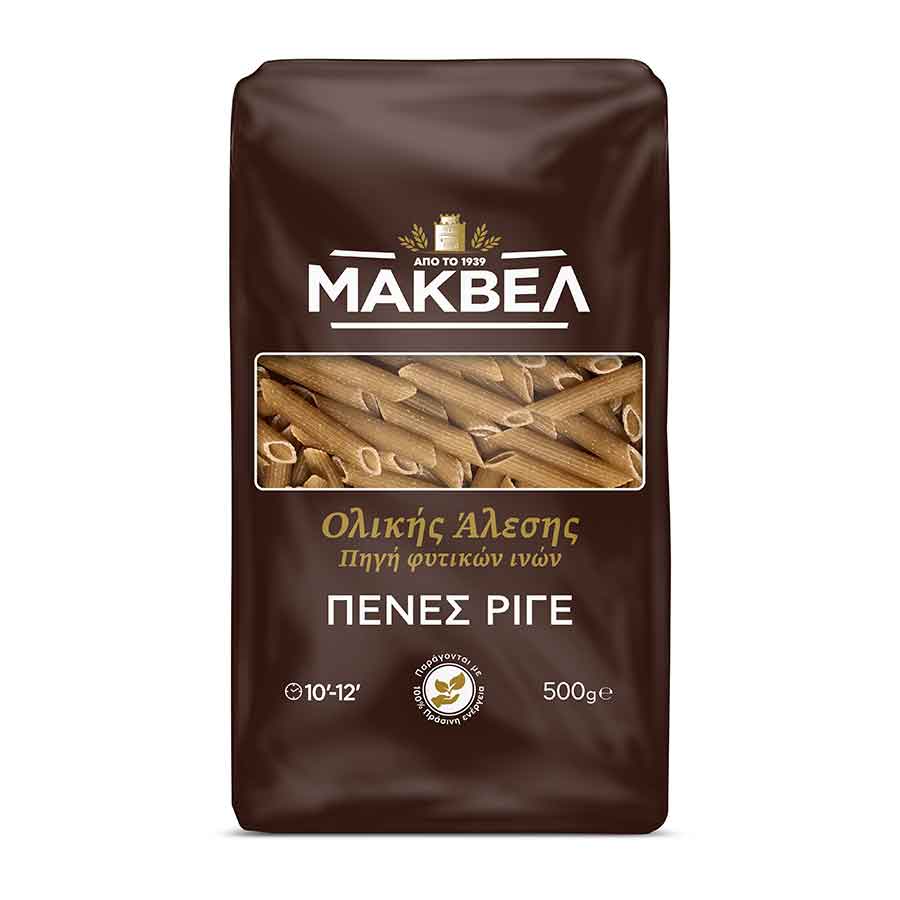 Μάκβελ Πένες Ολικής Άλεσης 500γρ.