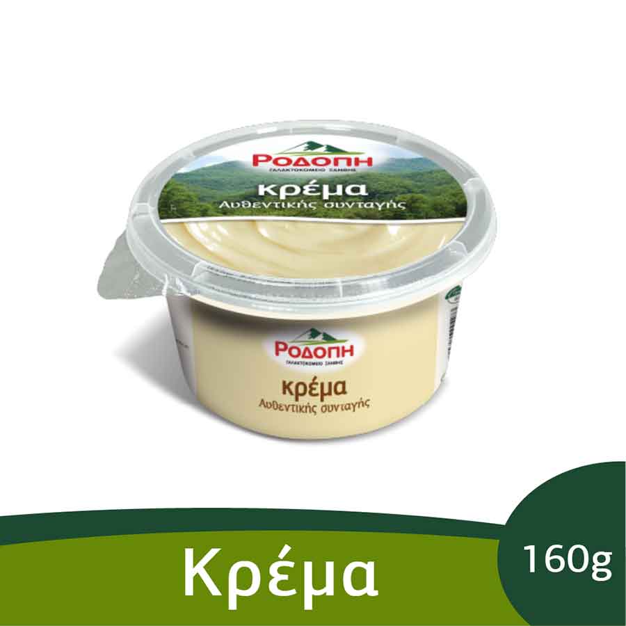 Ροδόπη Επιδόρπιο Κρέμα Βανίλια 160γρ.