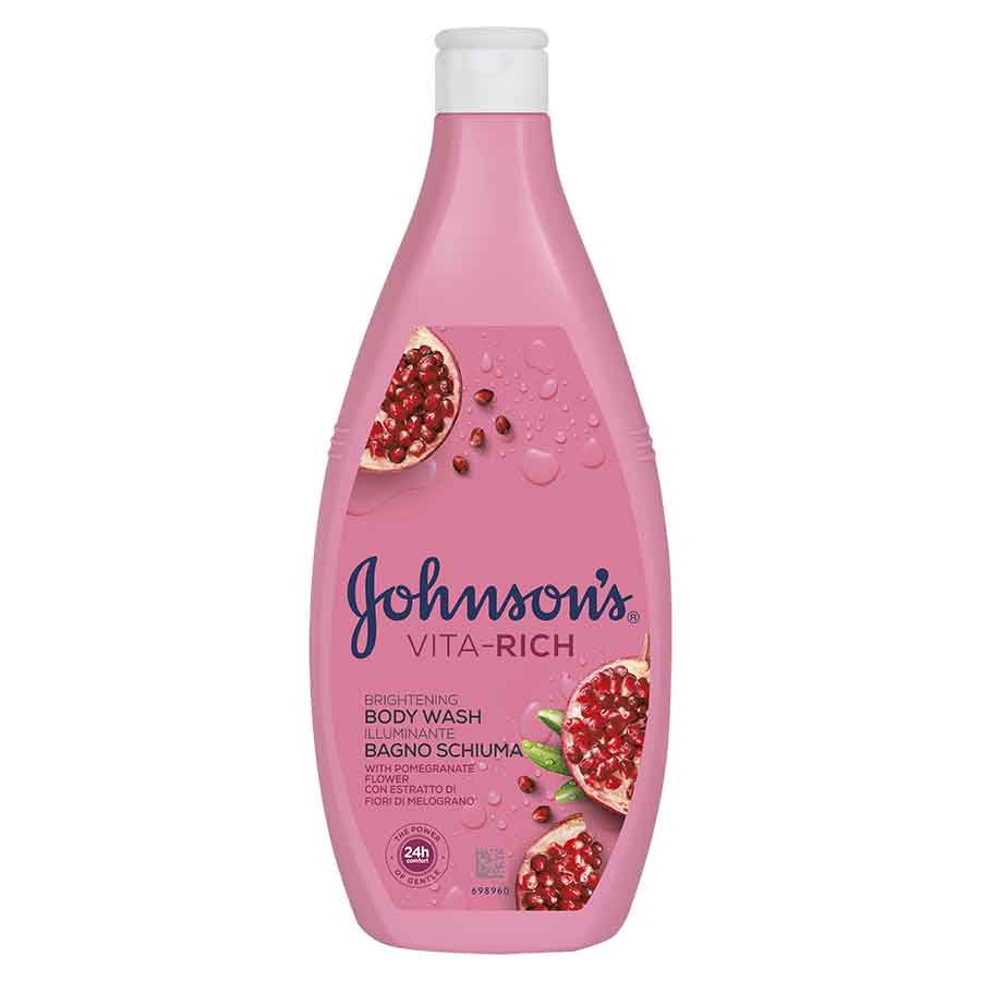 Johnson's Αφρόλουτρο Vita-Rich Brigthening Ρόδι 750ml.
