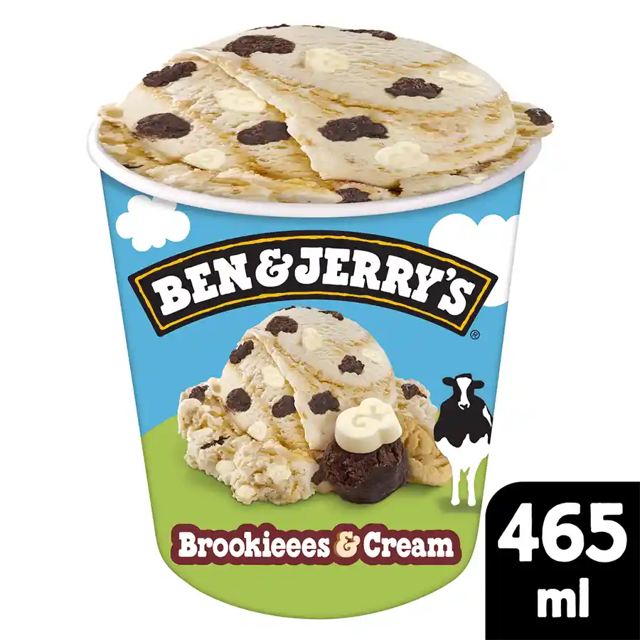 Ben & Jerry's Παγωτό Brookies & Cream 388γρ. /465ml.