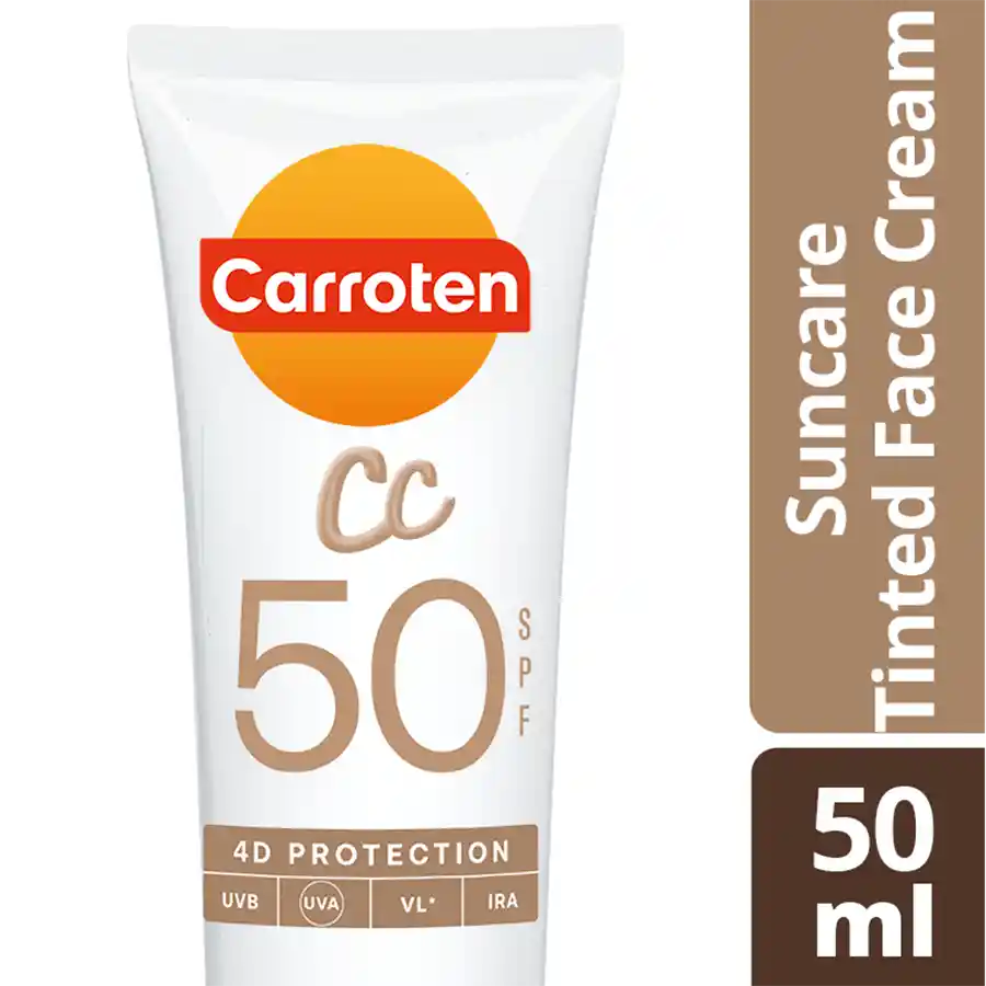 Carroten Αντηλιακή Κρέμα Προσώπου CC SPF50 50ml.