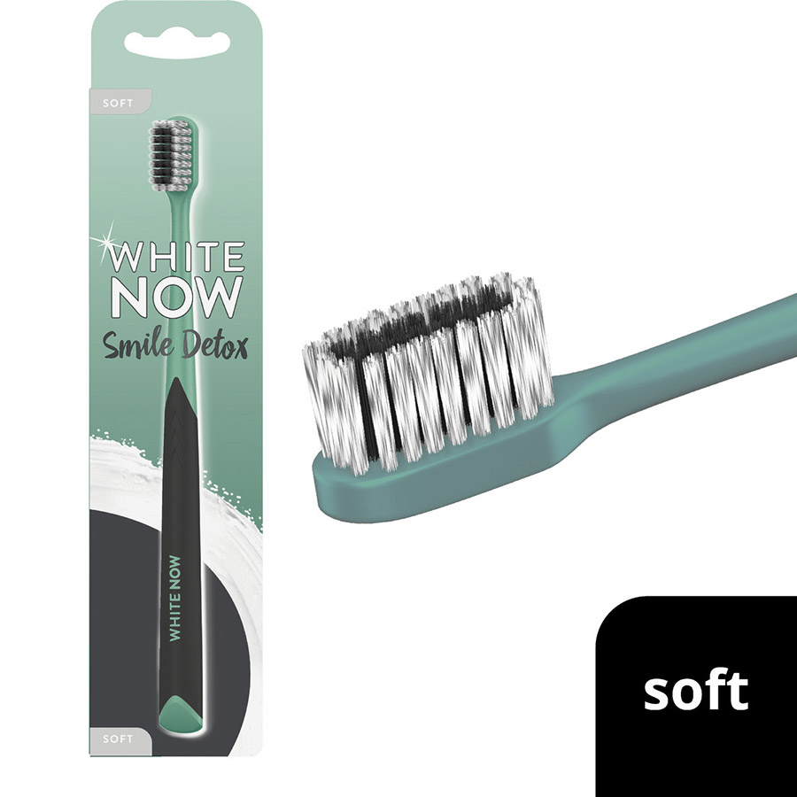 Aim White Now Οδοντόβουρτσα Smile Detox Μαλακή