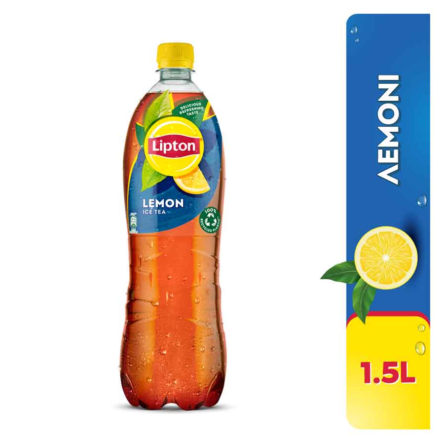 Lipton Κρύο Τσάι Λεμόνι 1,5lt.