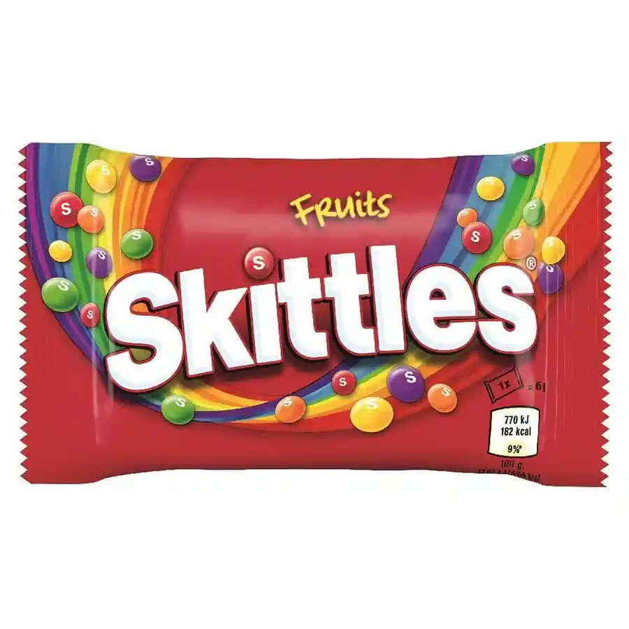 Skittles Καραμέλες Fruit 38γρ.