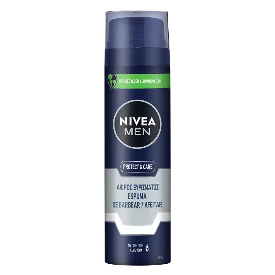 Nivea Men Αφρός Ξυρίσματος Protect & Care 200ml.