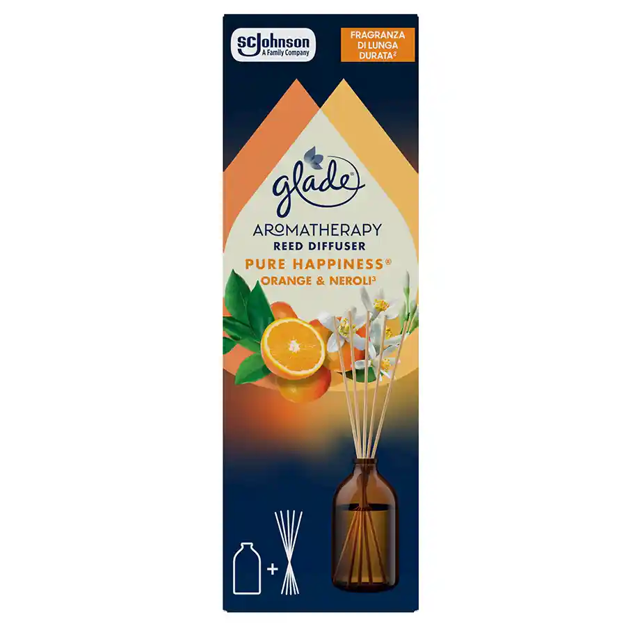 Glade Aromatherapy Αρωματικό Χώρου Στικ Pure Happiness 80ml.