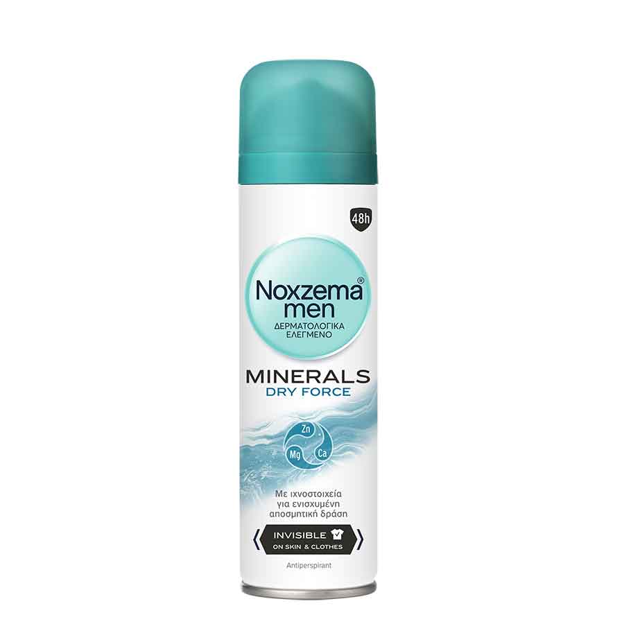 Noxzema Αποσμητικό Σπρέι Mineral Dry Force 150ml.