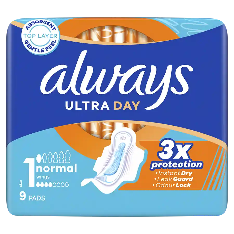 Always Ultra Σερβιέτες Normal Plus 9τεμ.