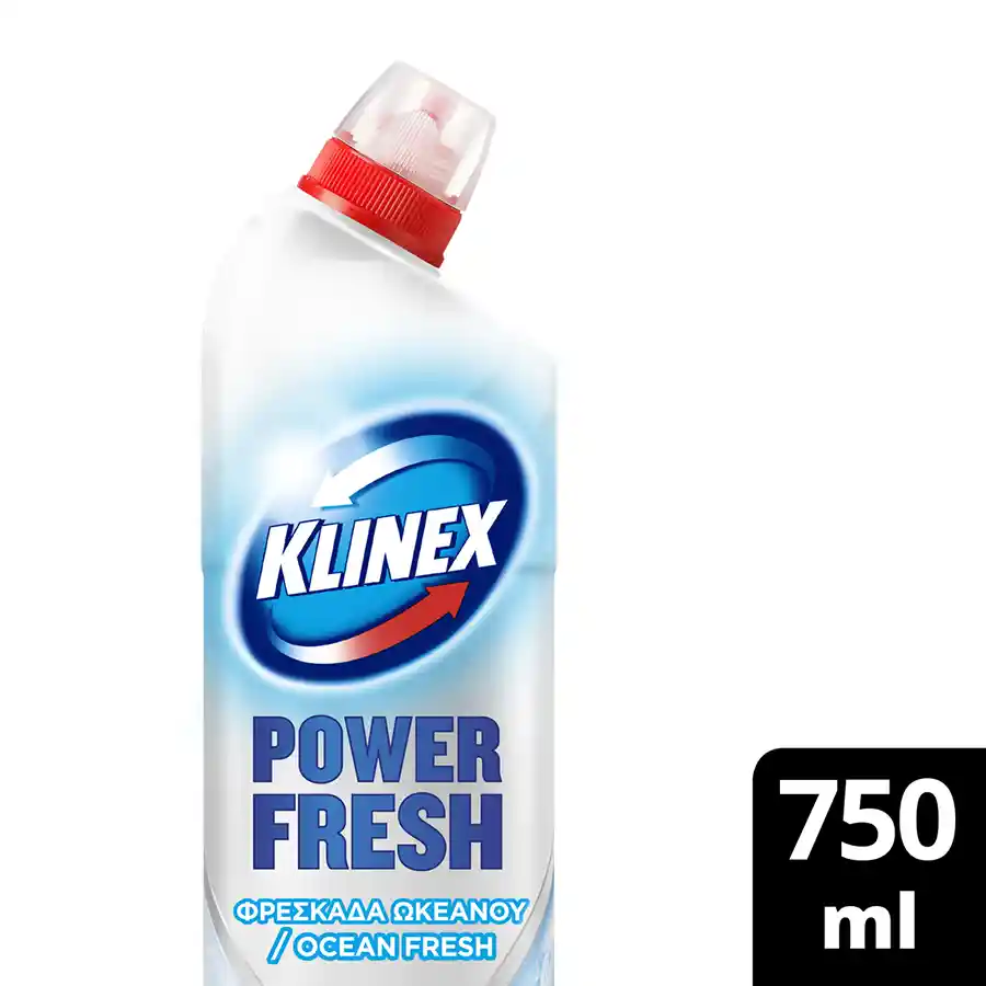 Klinex WC Gel Καθαριστικό Τουαλέτας Φρεσκάδα Ωκεανού 750ml.