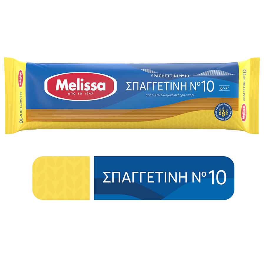 Melissa Σπαγγετίνη Νo10 500γρ.