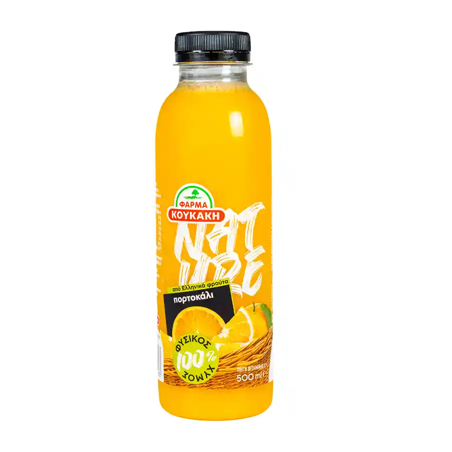 Φάρμα Κουκάκη Φυσικός Χυμός Πορτοκάλι 500ml.