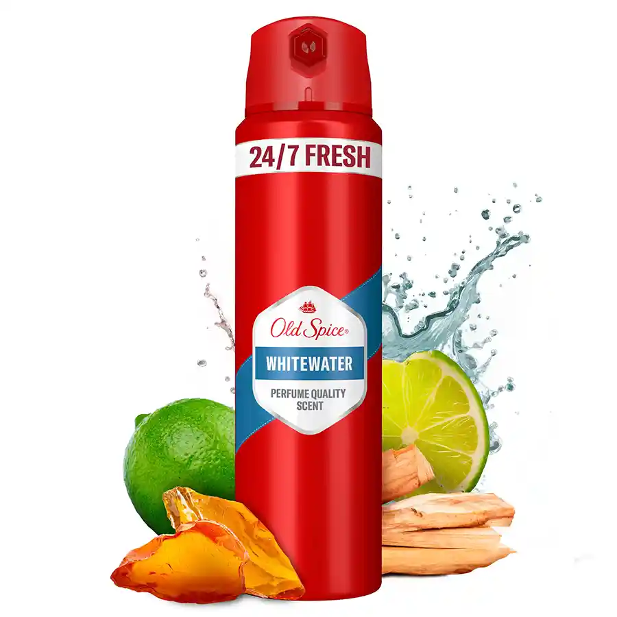 Old Spice Whitewater Αποσμητικό Σπρέι Σώματος 150ml.
