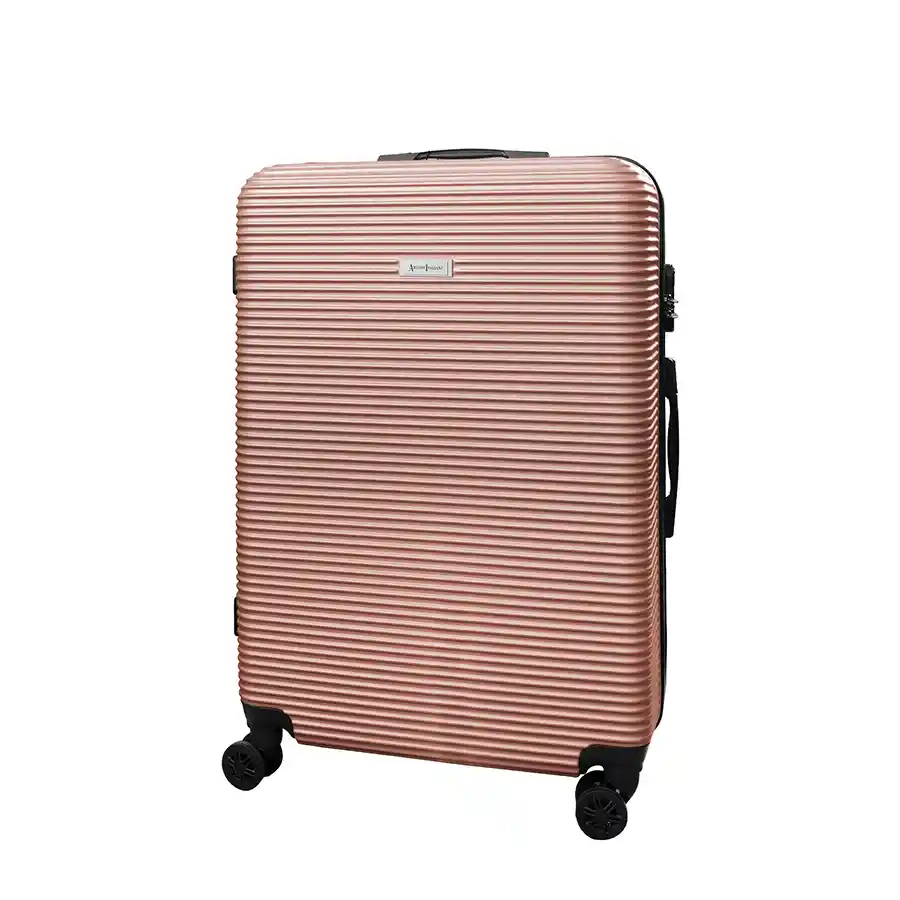 Artisti Italiani Berlin ABS Βαλίτσα Ταξιδίου Rose Gold Ύψος 78cm.