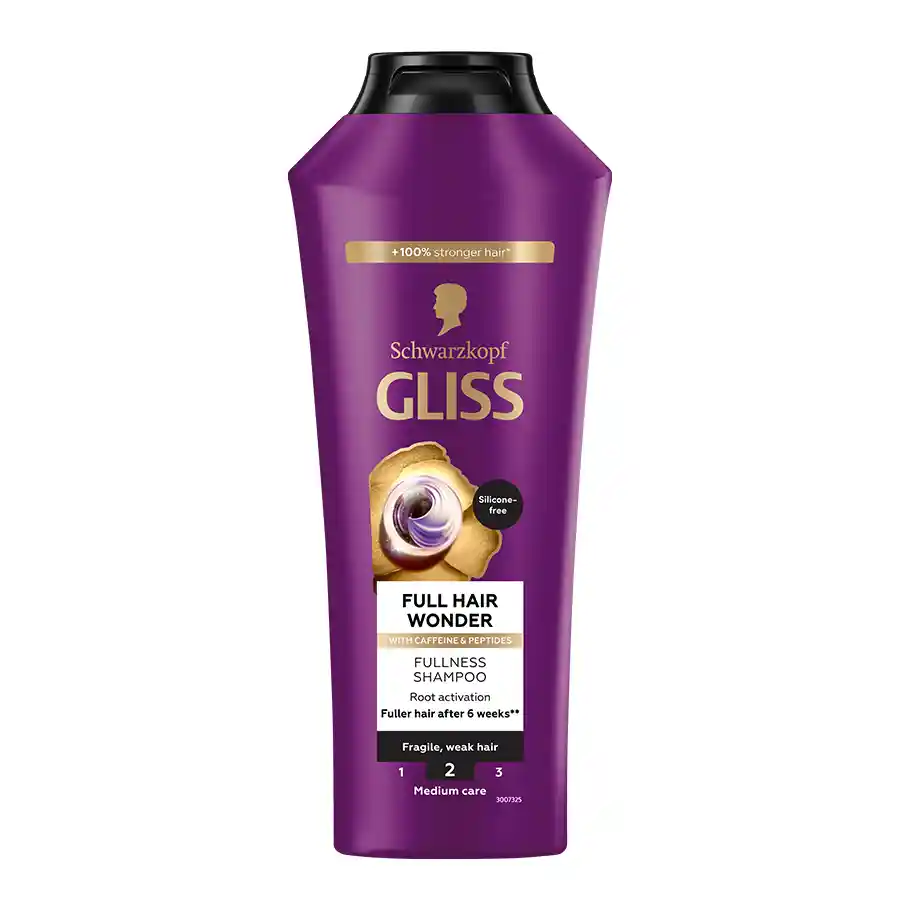 Schwarzkopf Gliss Σαμπουάν Full Hair Wonder Για Αδύναμα Μαλλιά 400ml.