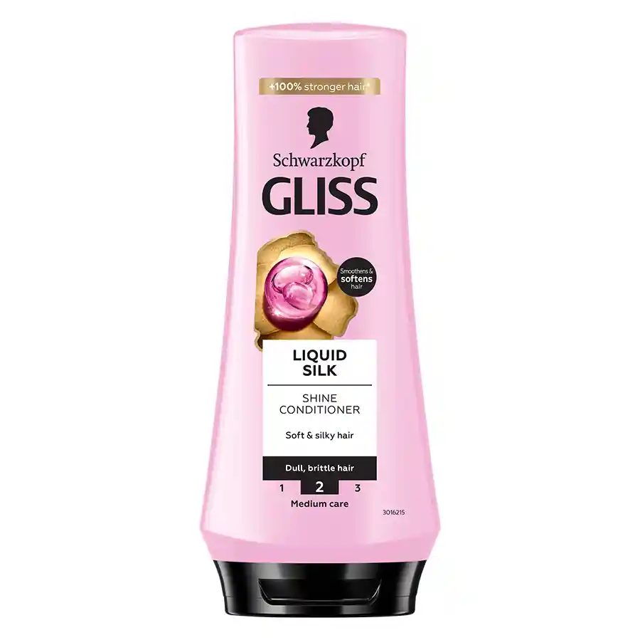 Schwarzkopf Gliss Conditioner Liquid Silk Για Θαμπά Μαλλιά 200ml.