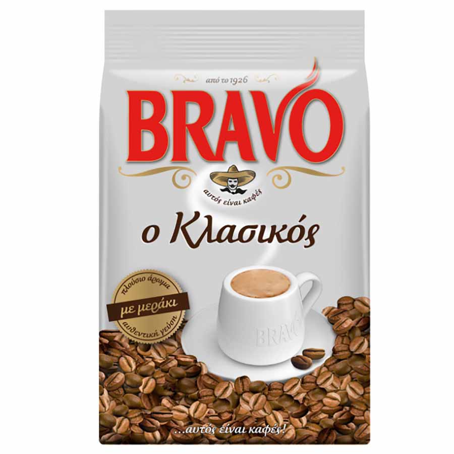Bravo Καφές Ελληνικός Κλασικός 95γρ.