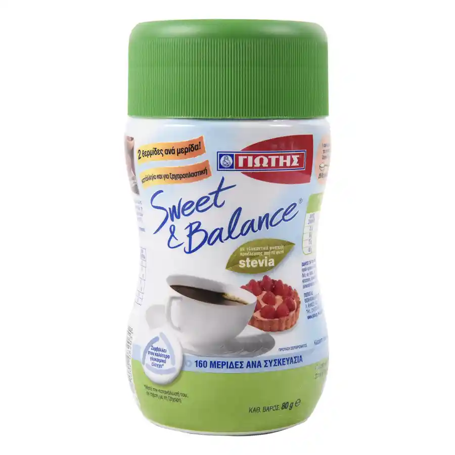 Γιώτης Sweet & Balance Γλυκαντικό Σε Σκόνη 80γρ.
