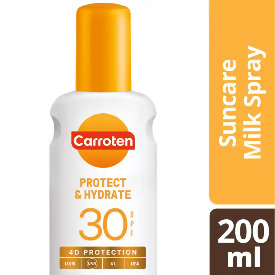 Carroten Αντηλιακό Γαλάκτωμα Protect & Hydrate Σπρέι SPF30 200ml.
