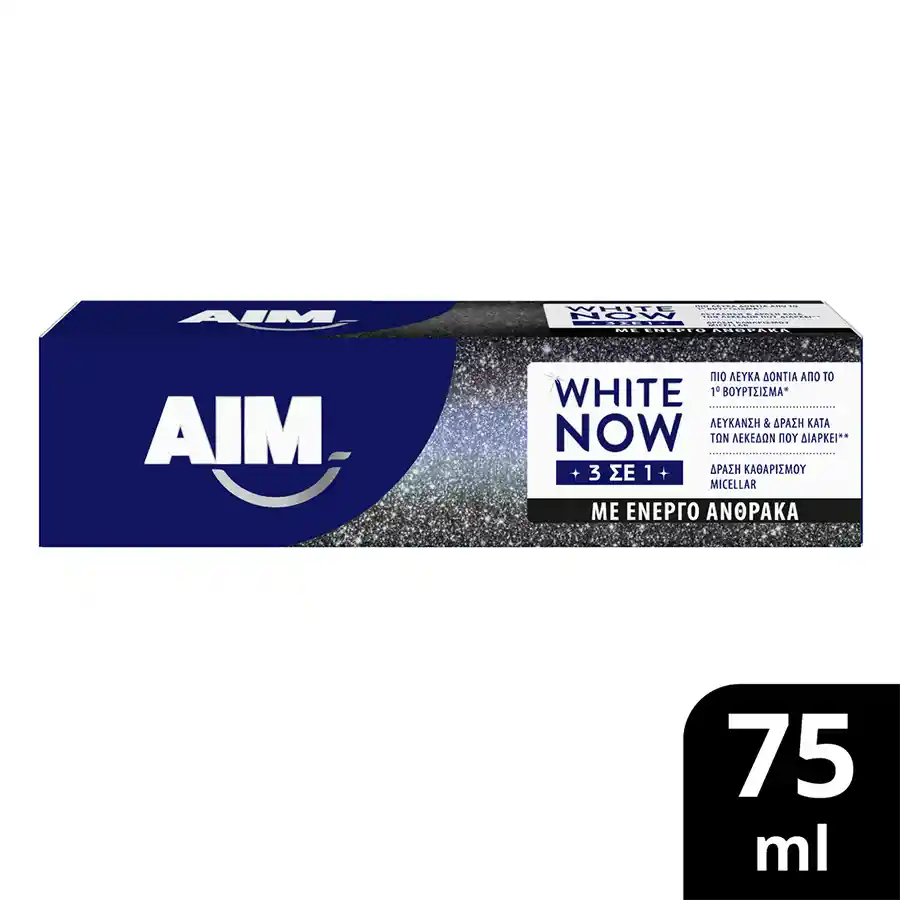 Aim White Now Οδοντόκρεμα White Boost 3σε1 75ml.