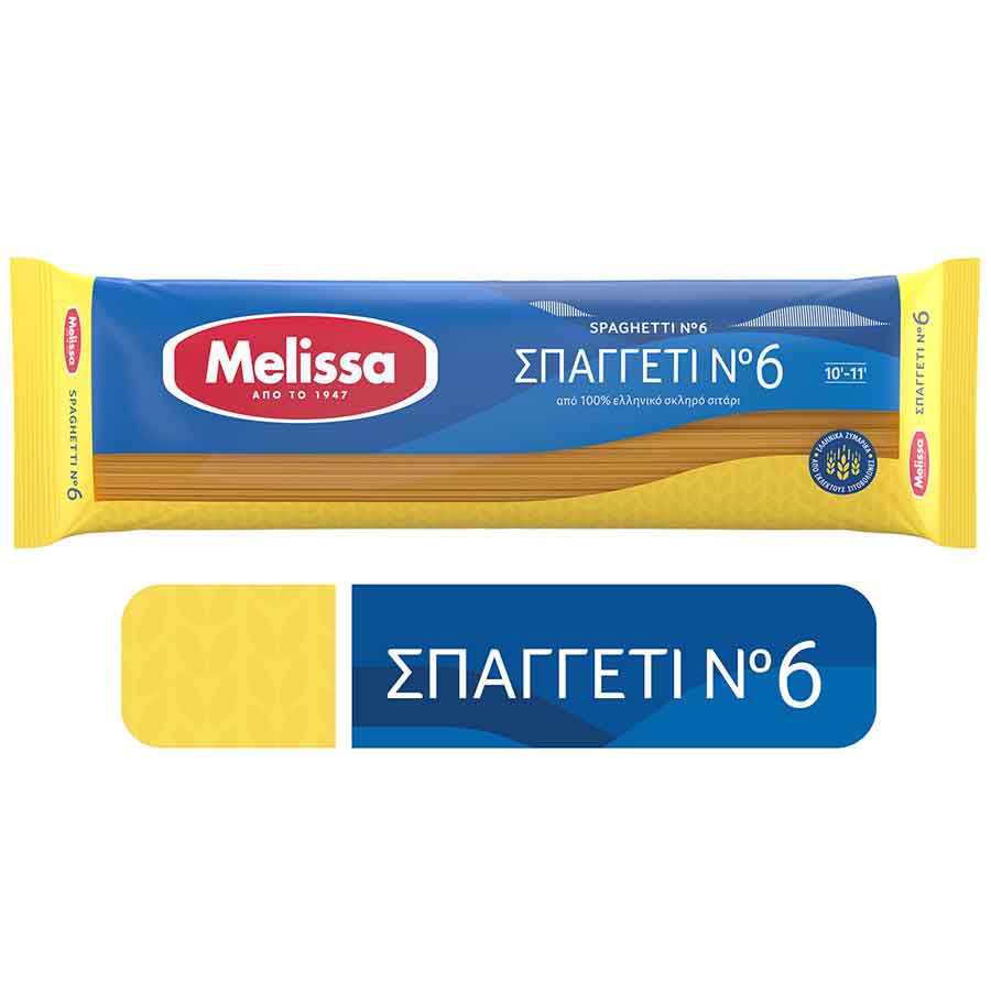 Melissa Σπαγγέτι Νo6 500γρ.