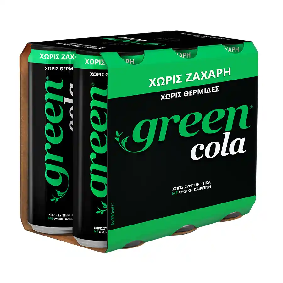 Green Cola 6x330ml.