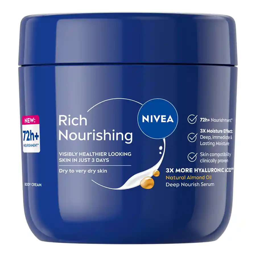 Nivea Rich Nourishing Κρέμα Σώματος 400ml.